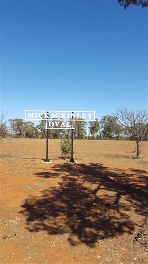 Mick McKinley Oval - Burcher